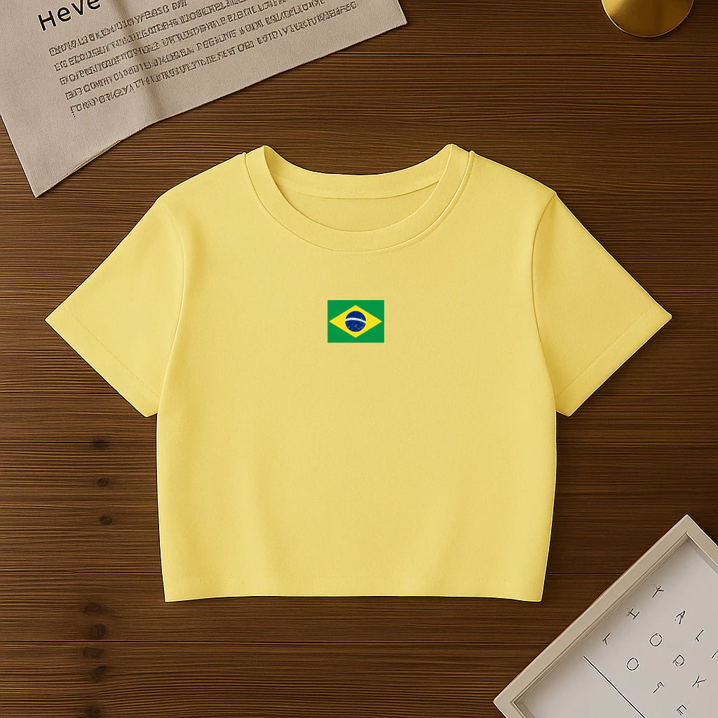 Cropped Oversized Brasil