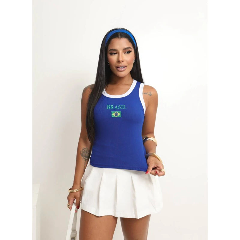 Regata Brasil Bicolor