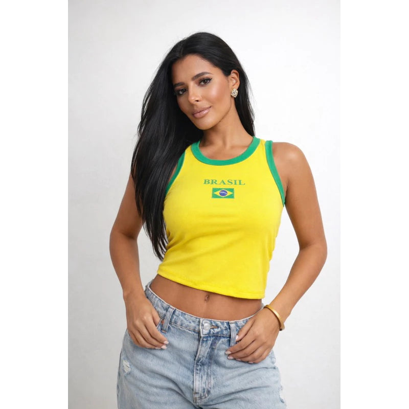 Regata Brasil Bicolor