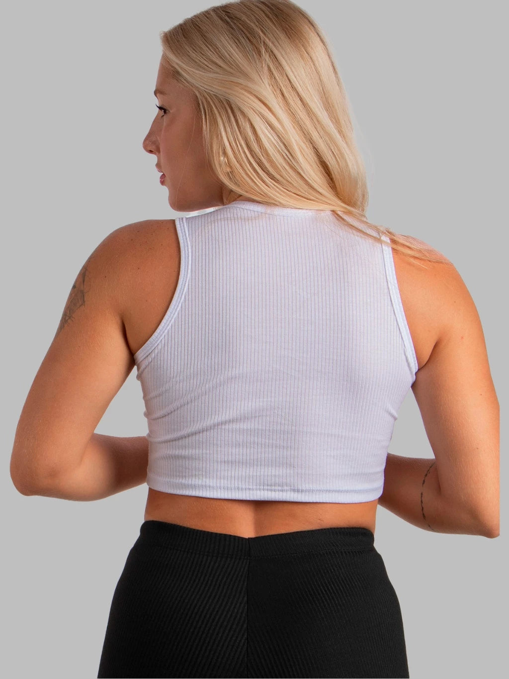 Cropped Brasil Tecido Ribana Canelado